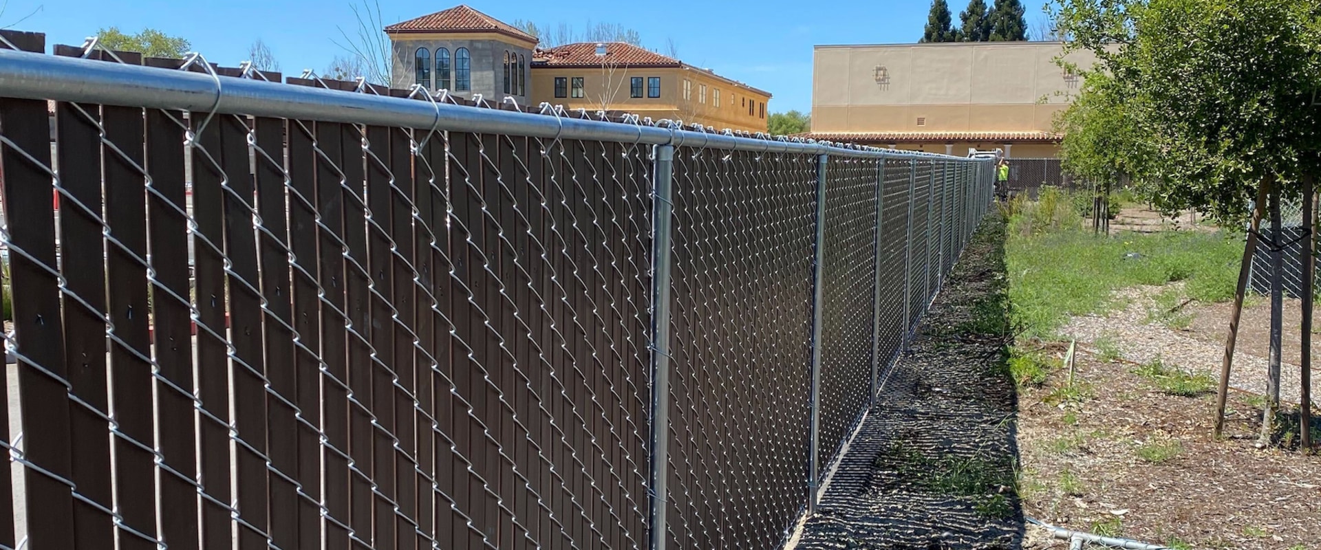 What type of fence is low maintenance?
