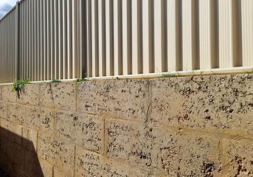The Nuances of the Gap Between Fence and Retaining Wall